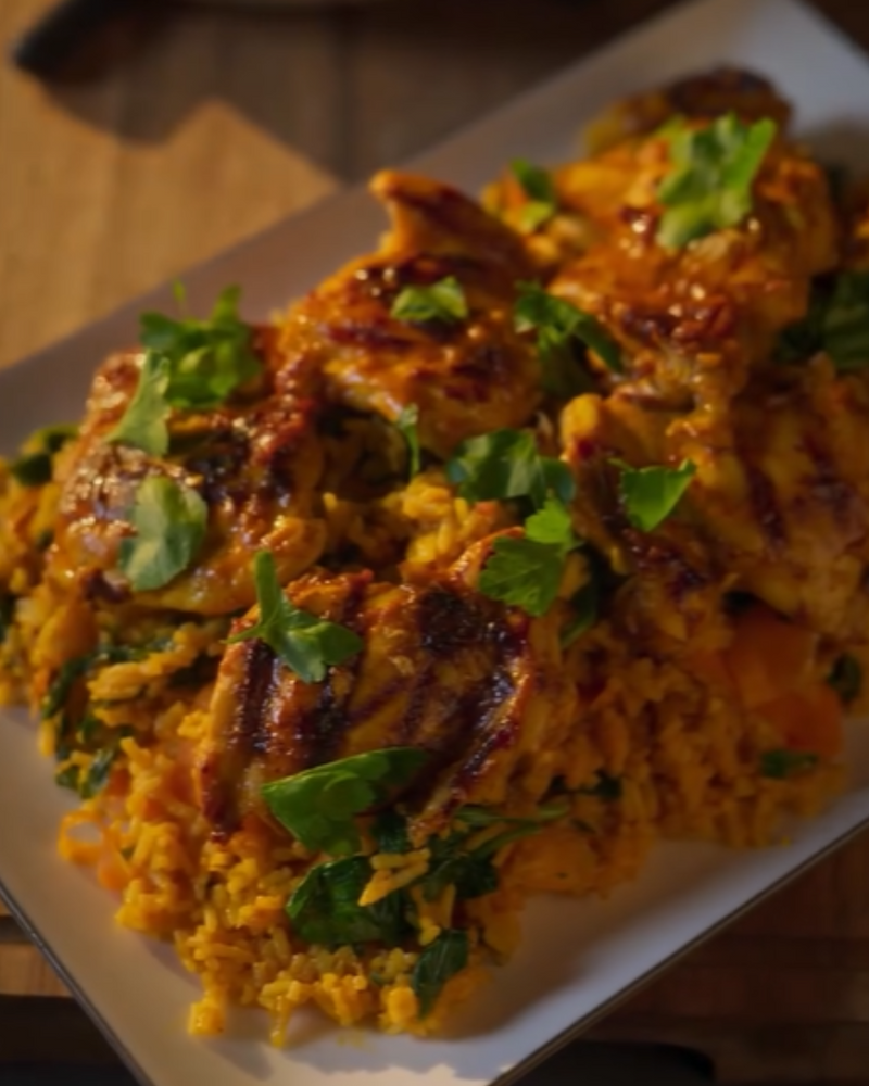 Seared Chicken Tikka with Warm Rice Salad by Simply Better - Dunnes Chef Neven Maguire
