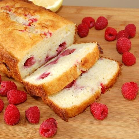 Raspberry and Lemon Loaf