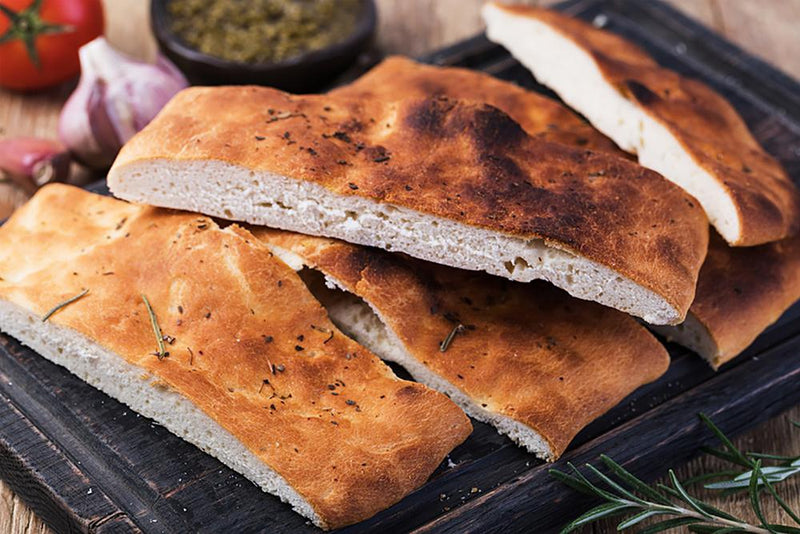 Garlic and Rosemary Focaccia Style Bread