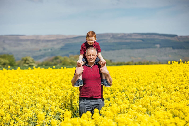 Celebrating Dads with delicious meals together