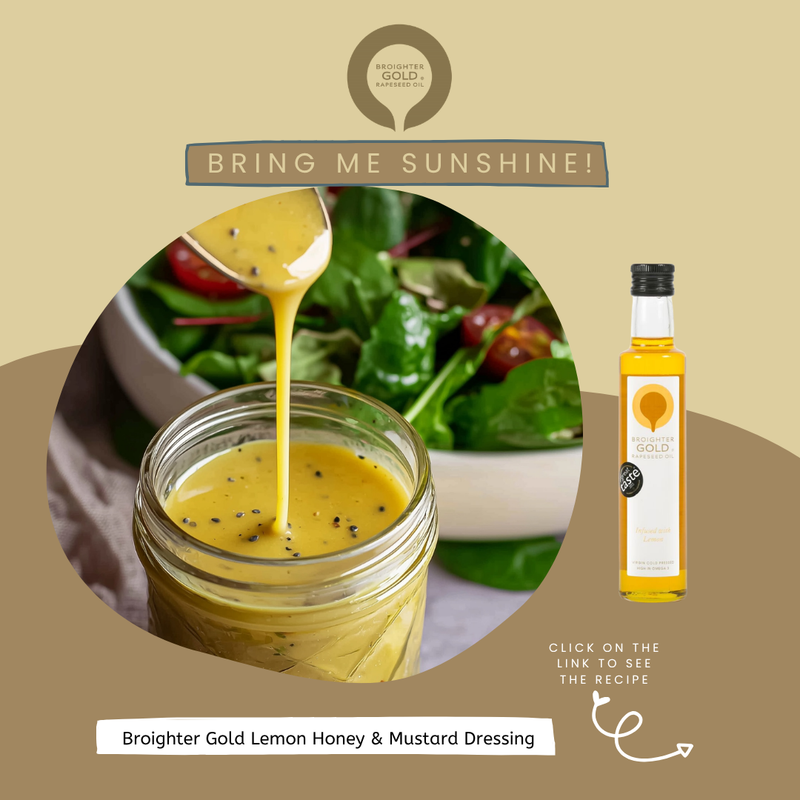 Broighter Gold Lemon Honey & Mustard Dressing