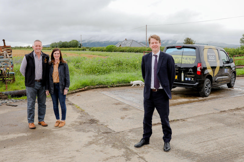 Minister of State for Northern Ireland - Robin Walker MP visits our Farm